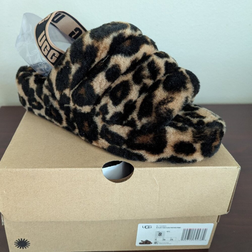 UGG Fluff Yeah Panther Slide
